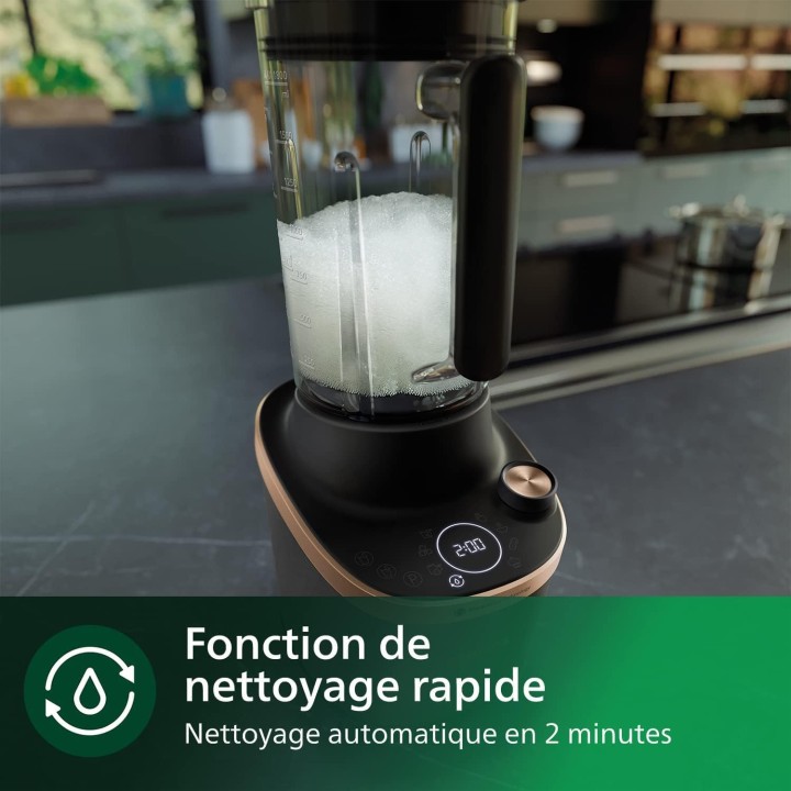 Blender haute vitesse Philips 2L - Flip&Juice, ProBlend Ultra, centrifugeuse intégrée