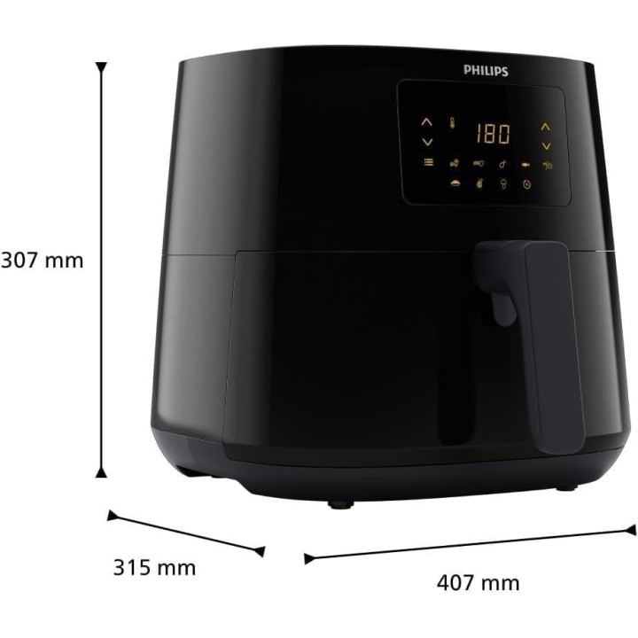Friteuse sans huile Philips Airfryer 6,2L - Rapid Air digital 14 en 1