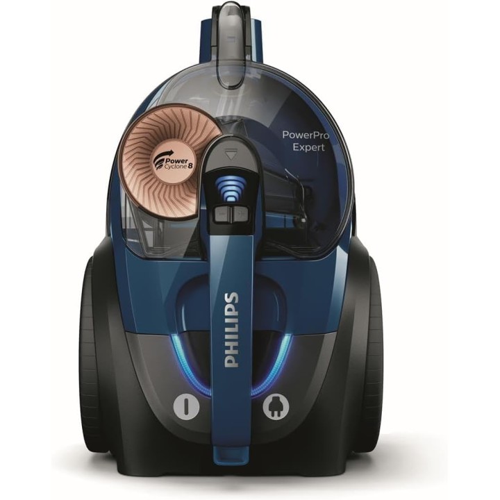Aspirateur sans sac Philips 900W - PowerCyclone 8, HEPA 13, Brosse Turbo Animaux