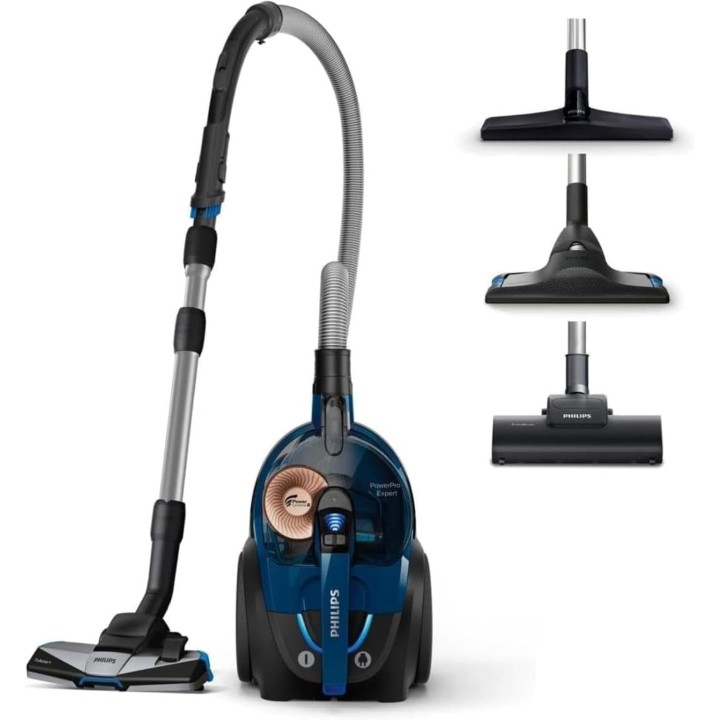 Aspirateur sans sac Philips 900W - PowerCyclone 8, HEPA 13, Brosse Turbo Animaux