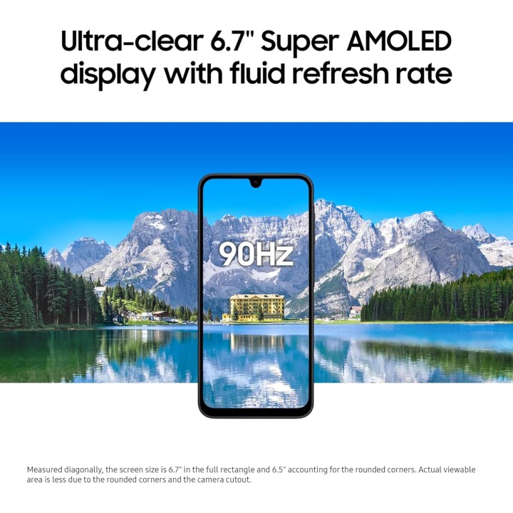 Smartphone Samsung Galaxy A17 5G - 128 Go - Écran AMOLED 6,7'' - Gris