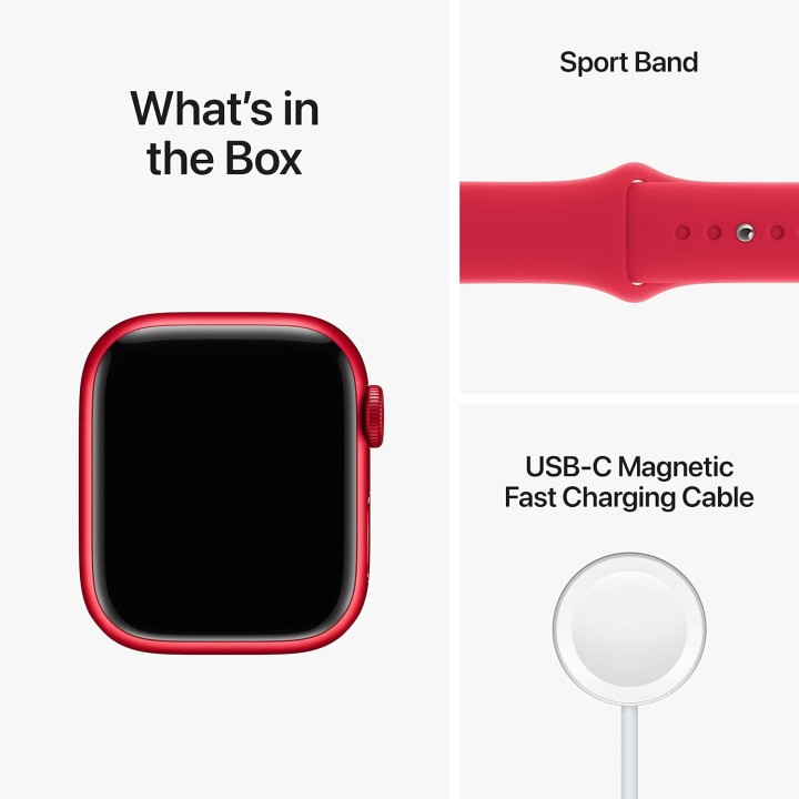 Montre connectée Apple Series 8 GPS 41mm aluminium - édition (PRODUCT) RED sport