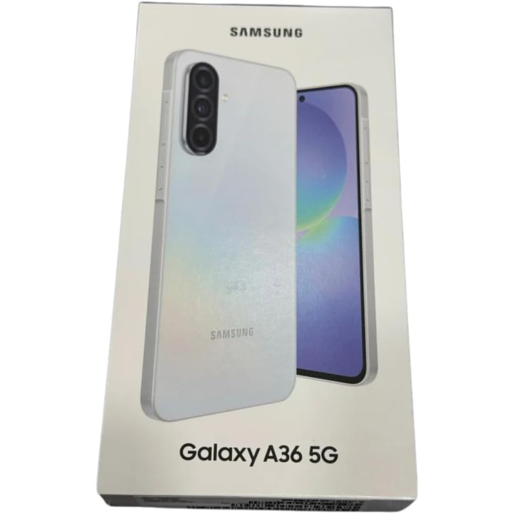 Smartphone Samsung Galaxy A36 5G - 128 Go - 6,7'' - Blanc - Android