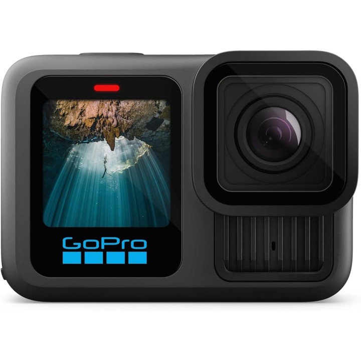 Caméra d'action GoPro HERO13 Black - Vidéo 5,3K60 - Étanche - Stabilisation avancée