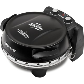 Four à pizza compact pierre réfractaire 400°C - 1200W noir G3 Ferrari