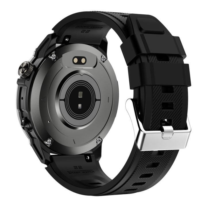 Montre connectée AMOLED GPS Ultra Pro 1,43'' - acier inoxydable noir NASA