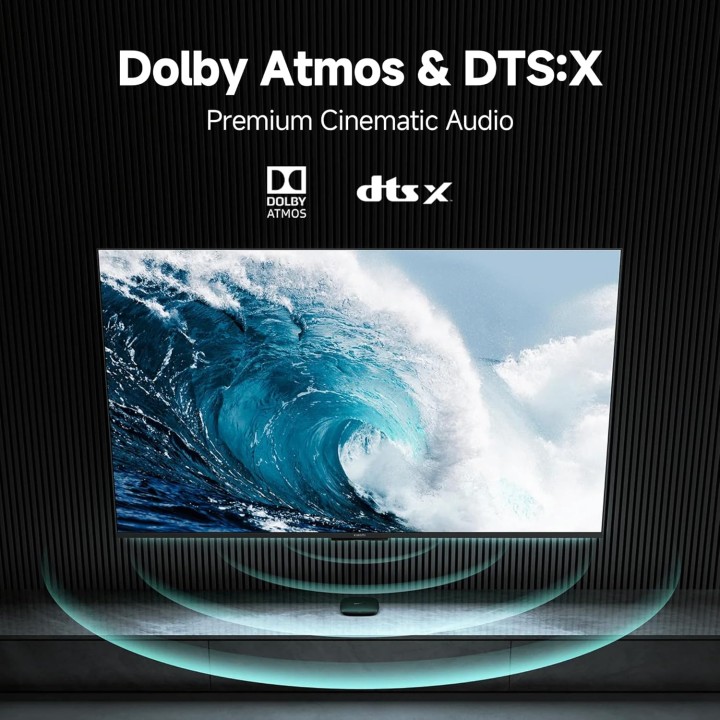 Box TV connectée XIAOMI TV Box S 3rd Gen - 4K Ultra HD, Wi-Fi, Dolby Atmos