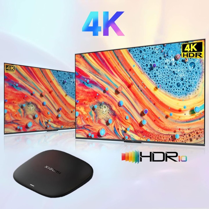 Box TV connectée XIAOMI TV Box S 3rd Gen - 4K Ultra HD, Wi-Fi, Dolby Atmos