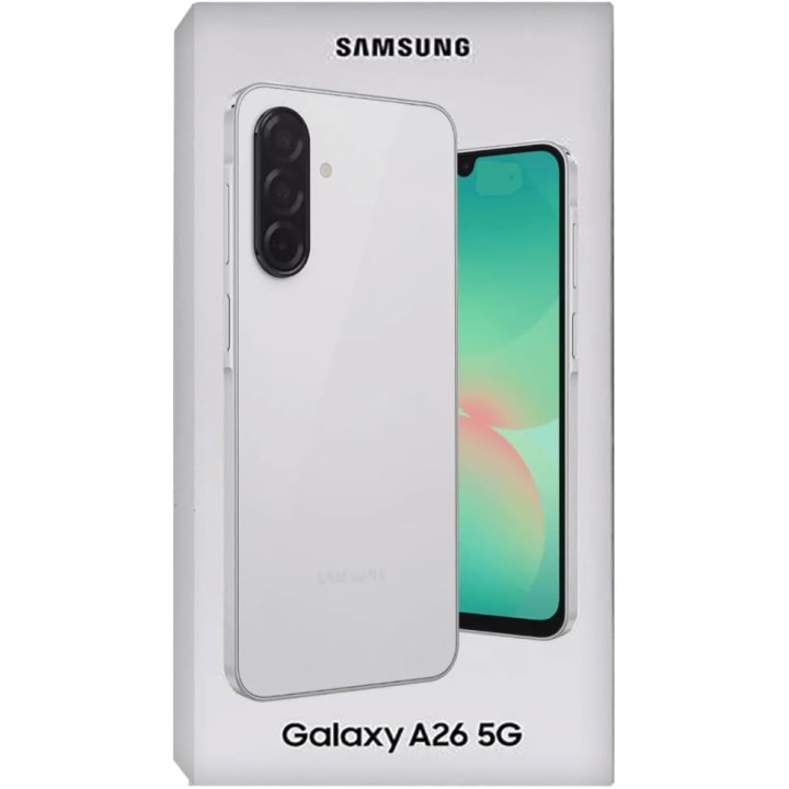Smartphone Samsung Galaxy A26 5G - 128GB - 6,7'' - Double SIM - Blanc