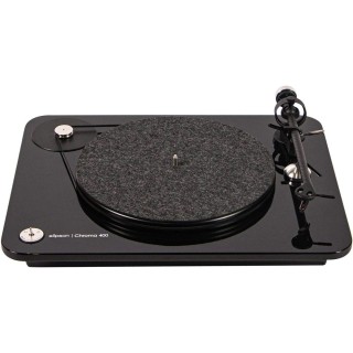 Tourne-disque Elipson Chroma 400 noir - Bluetooth intégré, entraînement courroie 33/45 tours