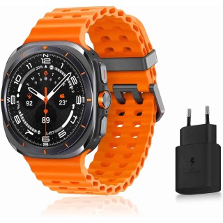 Montre connectée Galaxy Watch Ultra titane 47 mm – GPS précis, autonomie longue, santé