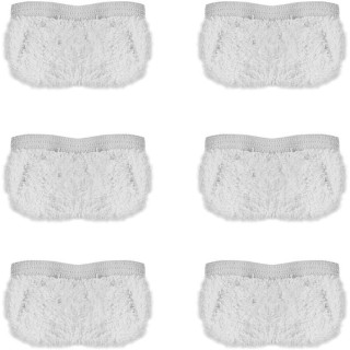 Kit 6 bonnettes coton lavables pour nettoyeur vapeur POLTI Vaporetto