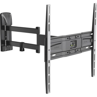 Support mural TV double bras articulé 40''-82'' - Métal noir - Meliconi