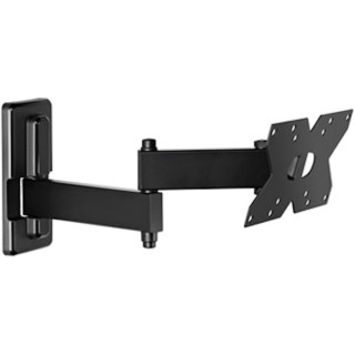 Support mural TV double bras inclinable Meliconi 14-32'' VESA 17kg acier