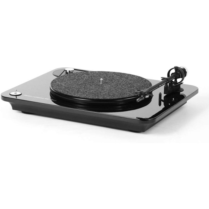 Tourne-disque Elipson Chroma 400 noir - Bluetooth intégré, entraînement courroie 33/45 tours