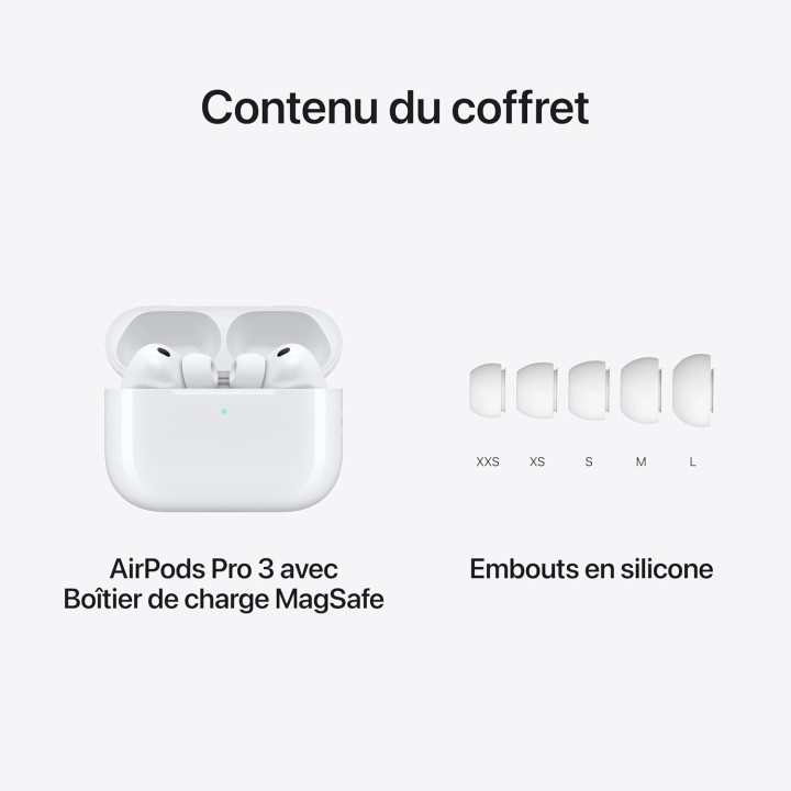 Écouteurs sans fil Apple AirPods Pro 3 - MFHP4ZMA