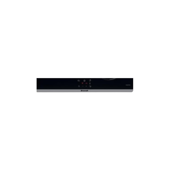 Table de cuisson induction 3 foyers - Commandes tactiles - Noir - Brandt