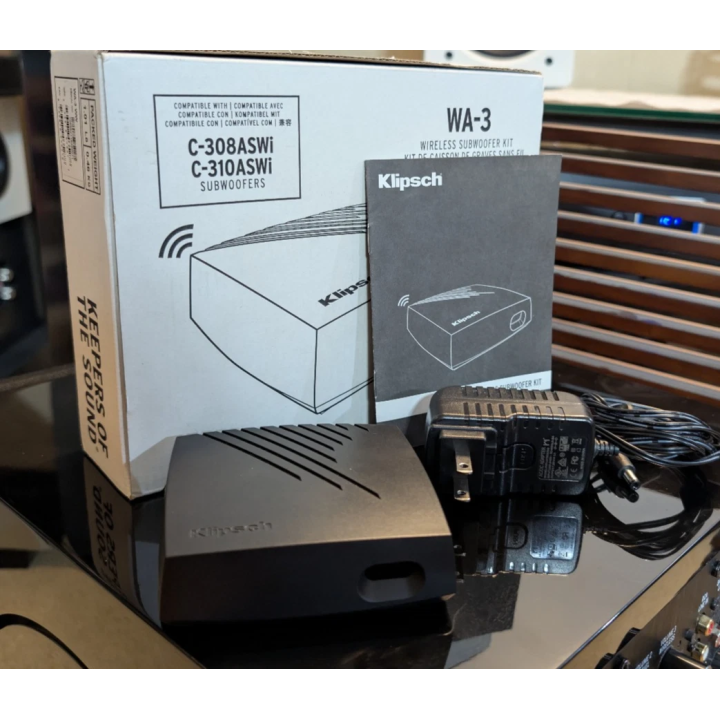 Kit transmetteur sans fil pour caisson de basses Klipsch WA-3 - Compatible C-308ASWi/C-310ASWi