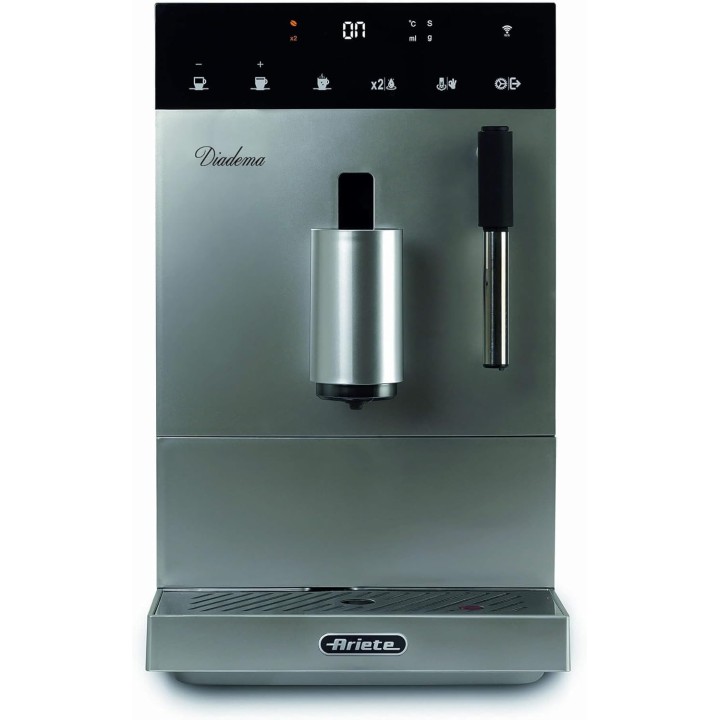 Cafetière espresso automatique 19 bars LED 1L fonction cappuccino Ariete noir