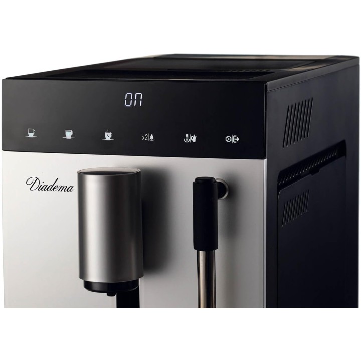 Cafetière espresso automatique 19 bars LED 1L fonction cappuccino Ariete noir