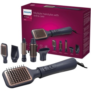 Brosse soufflante Philips Série 5000 - Ionique, céramique, 5 accessoires, volume & brillance