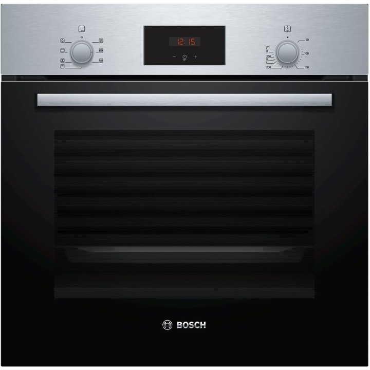 Four encastrable multifonction Bosch - Chaleur tournante 3D - Finition noire