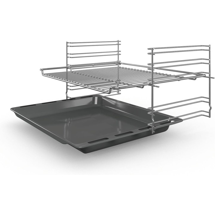 Four encastrable multifonction Bosch - Chaleur tournante 3D - Finition noire