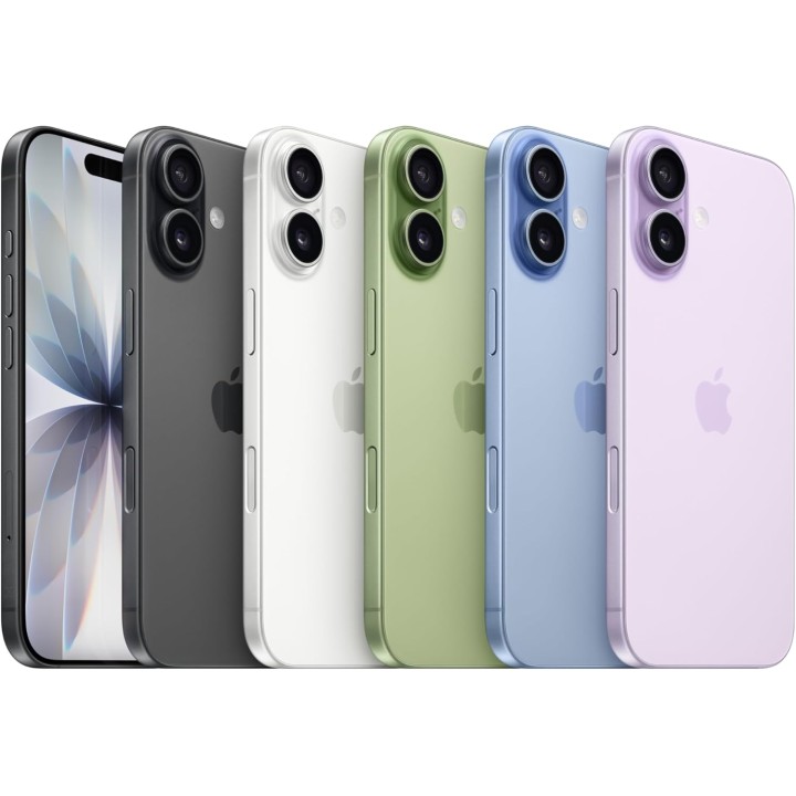iPhone 17 256 Go blanc - écran 6,3'' ProMotion, puce A19, double caméra 48MP, batterie longue durée