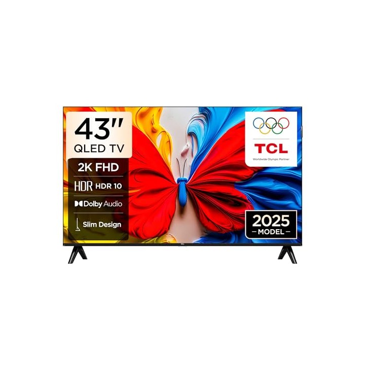 TV QLED 43 pouces TCL 43S51K - Smart TV Google