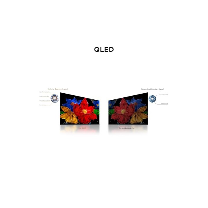 TV QLED 43 pouces TCL 43S51K - Smart TV Google