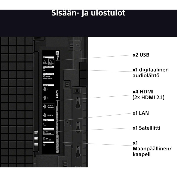 TV OLED 4K 65 pouces Sony K65XR8 - Smart TV