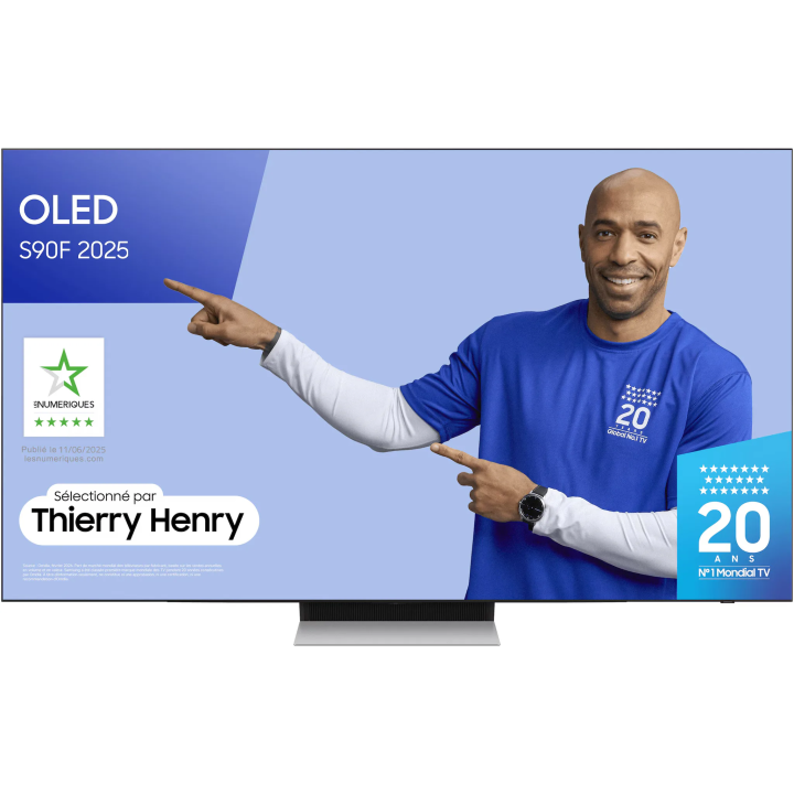 TV QD-OLED 4K 55 pouces Samsung OLED TQ55S90FA Smart TV