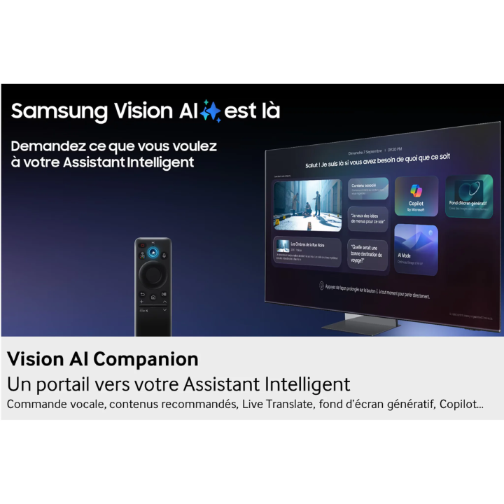 TV QD-OLED 4K 55 pouces Samsung OLED TQ55S90FA Smart TV