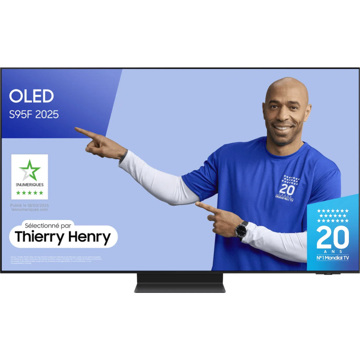 TV QD-OLED 4K 65 pouces Samsung TQ65S95FAT Smart TV