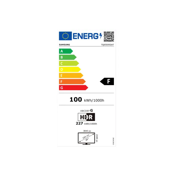 TV OLED Samsung 65 pouces 4K TQ65S95DAT Smart TV