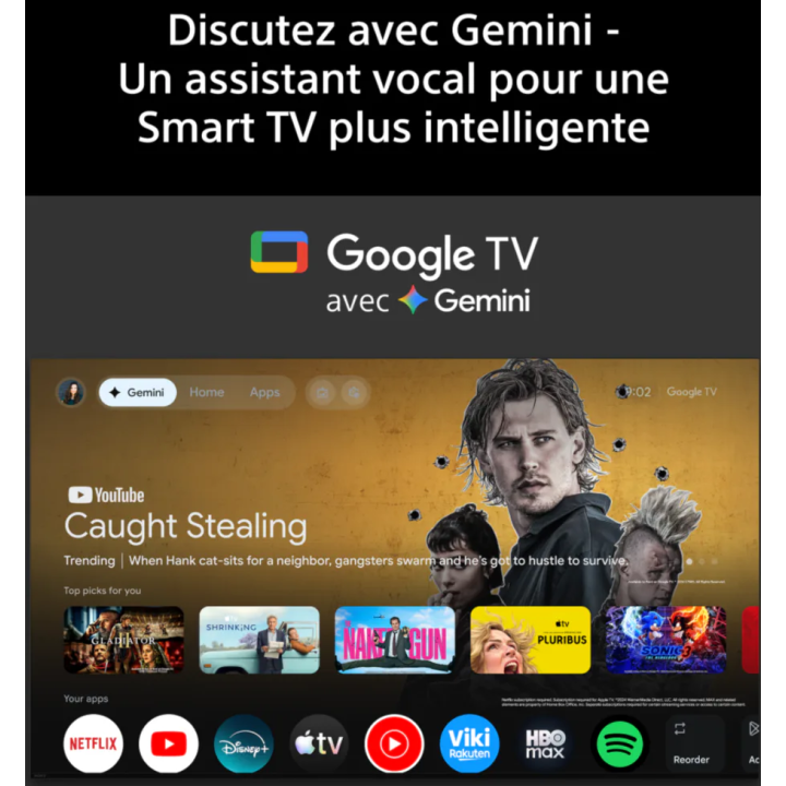 TV OLED 4K 55 Pouces SONY K-55XR8M25B Smart TV
