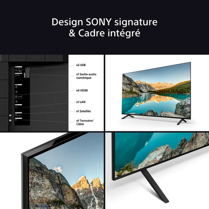 TV LCD/LED 4K 85 pouces Sony K85S35BP - Smart TV 