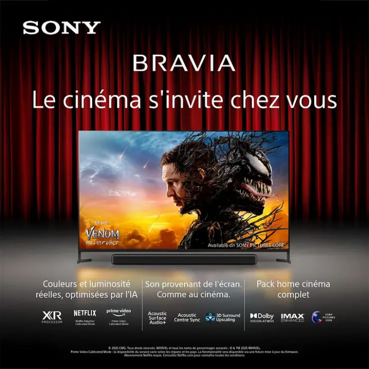 TV LCD/LED 4K 85 pouces Sony K85S35BP - Smart TV 