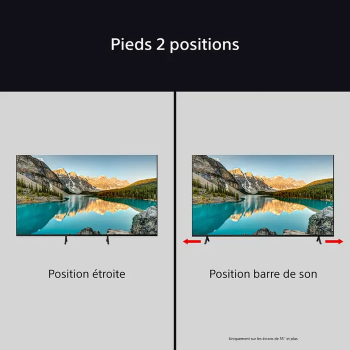 TV LCD/LED 4K 85 pouces Sony K85S35BP - Smart TV 