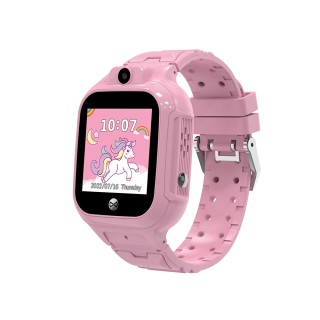 Montre connectée enfant GPS appels vidéo - Rose - Forever See Me! 3 KW-320