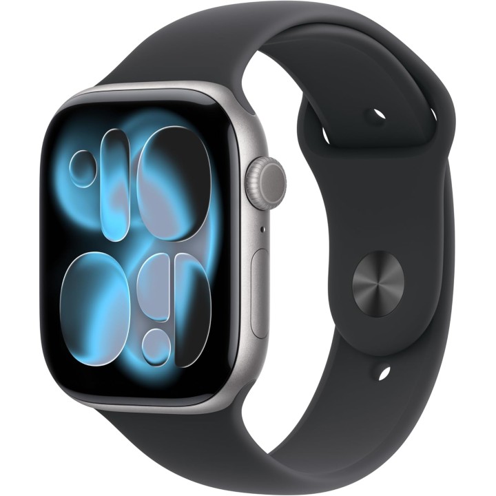 Montre connectée Apple Watch Series 11 GPS 46 mm - Gris sidéral/Noir