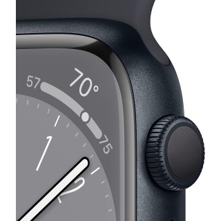 Montre connectée Apple Watch Series 8 - 45 mm aluminium Midnight bracelet sport