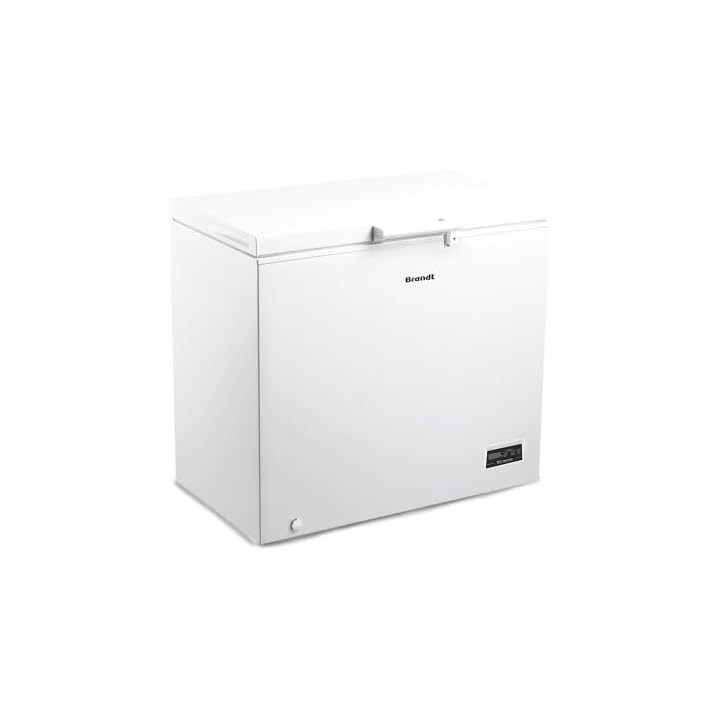 Congélateur coffre 198L Brandt BFK201ESW - Blanc - Classe E - Installation indépendante
