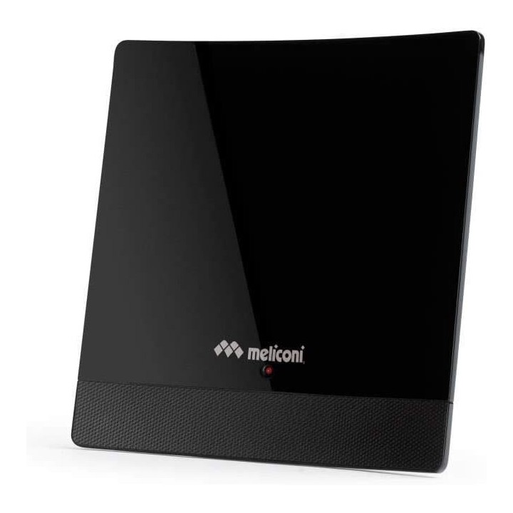 Antenne TV intérieure amplifiée 52 dB - Filtres 4G/5G - Meliconi AT-52