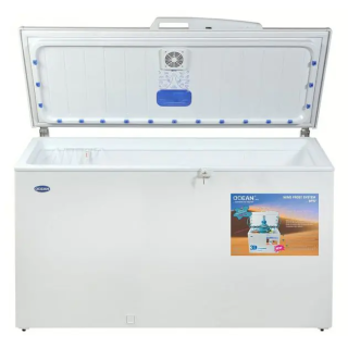 Congélateur coffre 524L no frost - serrure à clé - Ocean argent - Wind frost System