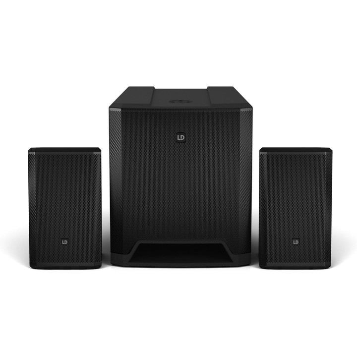 Système de sonorisation 2.1 amplifié 4000 W - Subwoofer 18" LD Systems