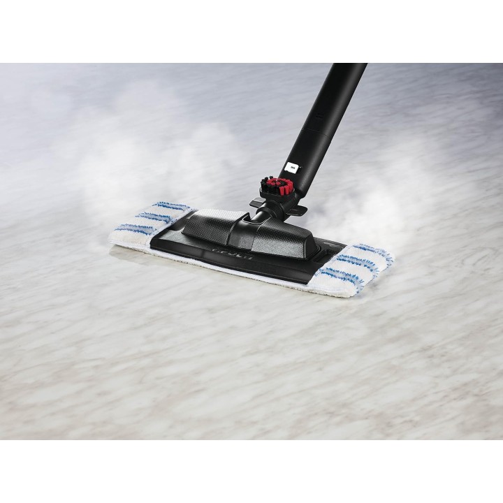 Kit de 2 serpillières microfibre lavables - Compatible brosse Vaporflexi Polti