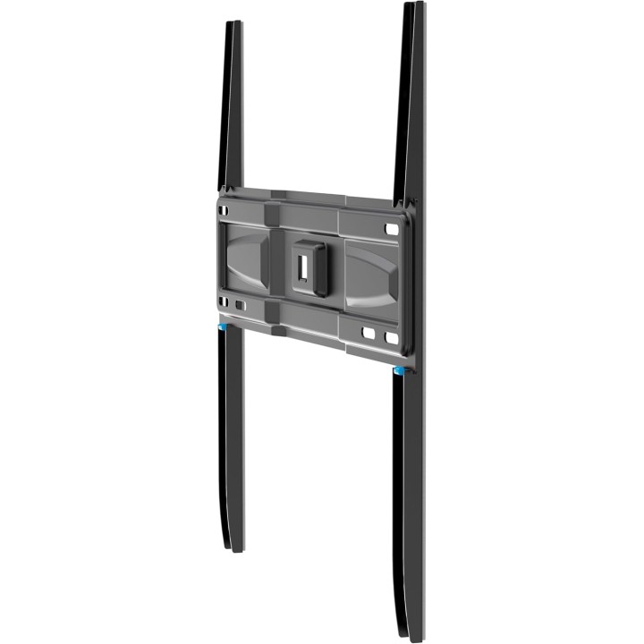 Support mural TV ultra-fin - Compatible 40-82'' VESA 200-400 - Charge 50 kg - Acier inoxydable