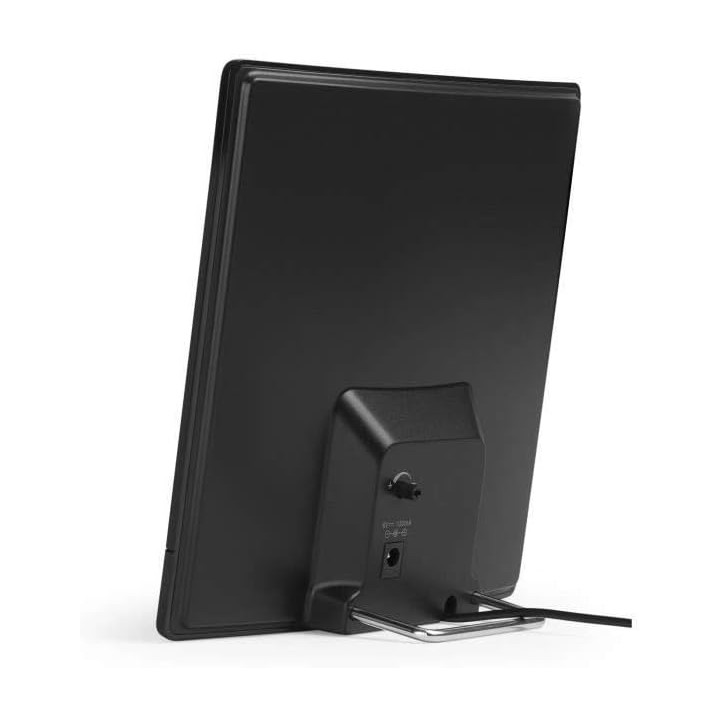 Antenne TV intérieure amplifiée 52 dB - Filtres 4G/5G - Meliconi AT-52