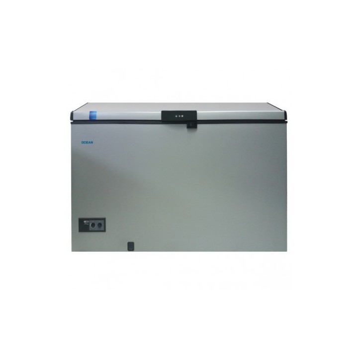 Congélateur coffre 524L no frost - serrure à clé - Ocean argent - Wind frost System